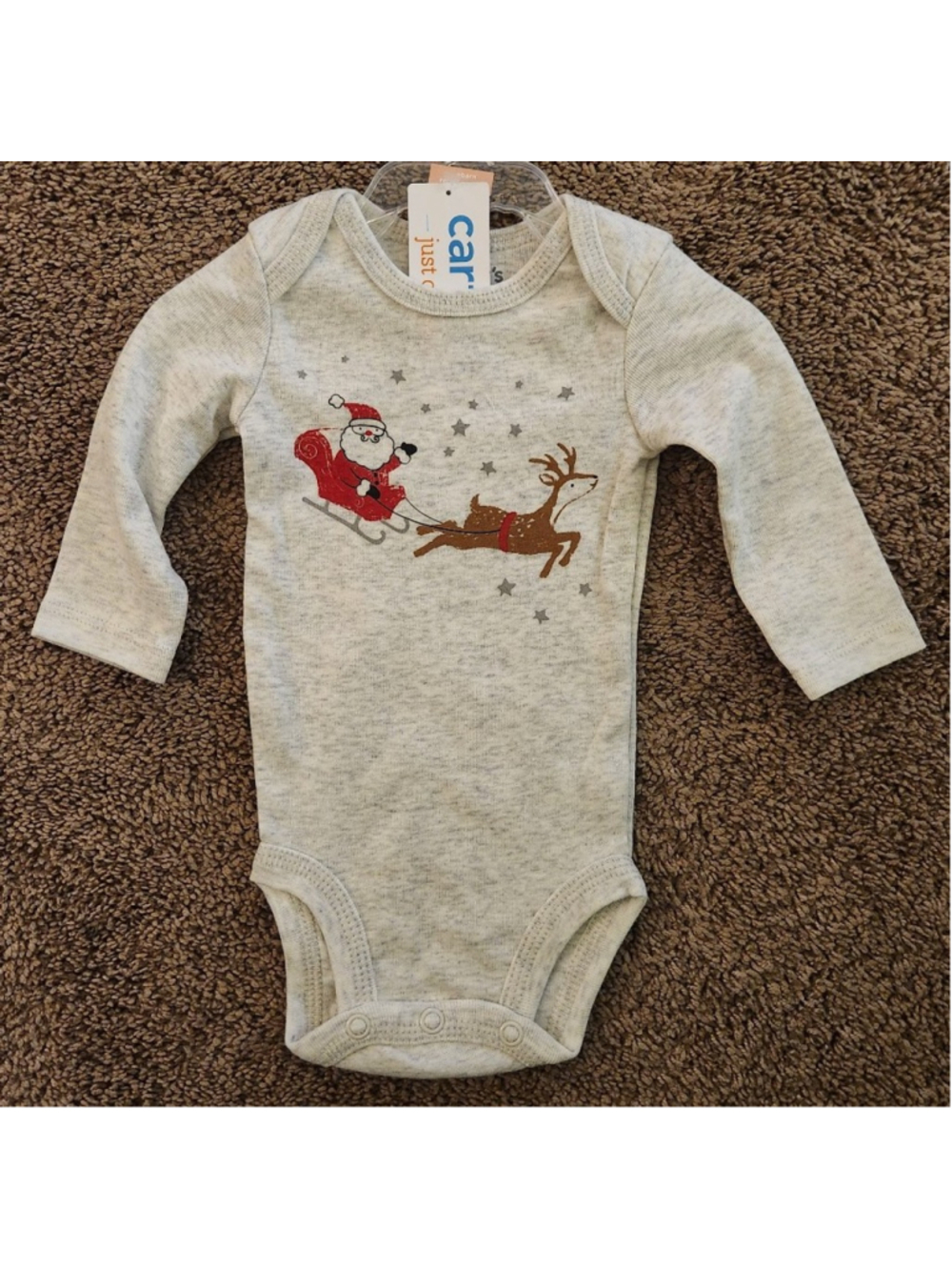 Christmas onesie size Newborn